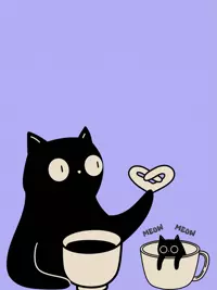 Free Happy Birthday Card - Purrfect Wishes!