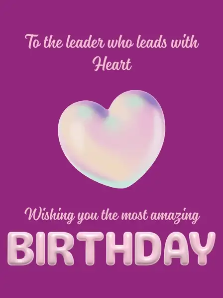 Heartfelt Birthday Wishes