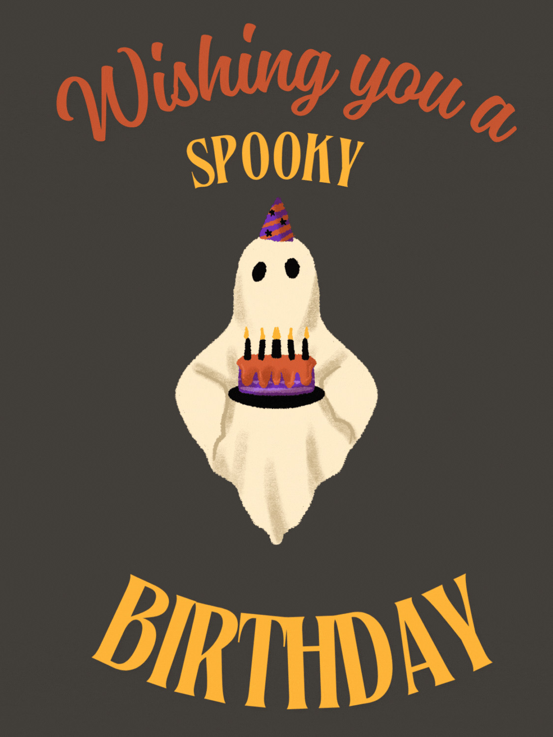 Spooky Ghost Birthday Surprise