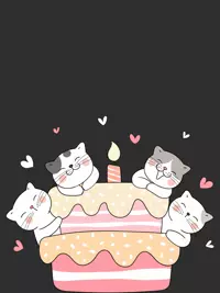 Free Kitten Birthday Card - Send Cute Wishes!