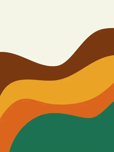 Retro Horizon Waves