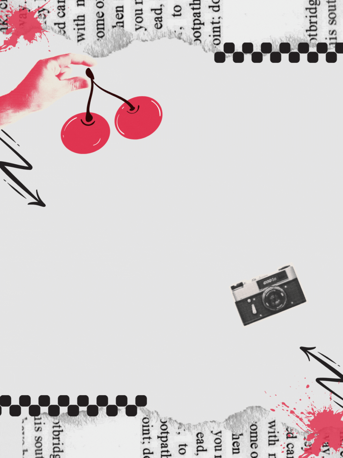 Retro Wedding Message