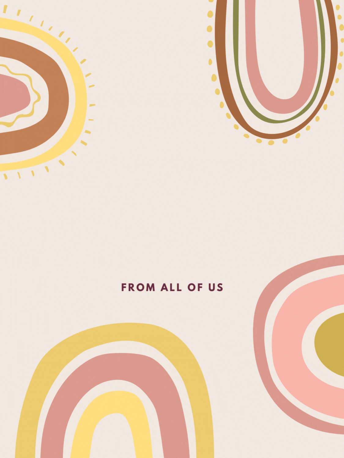 Message From All of Us