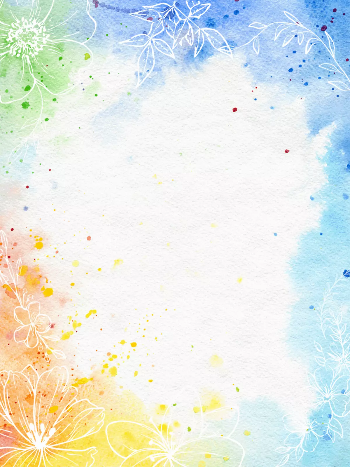 Watercolor new baby card with handwritten style typography, soft organic design, gentle pastel colors, perfect for baby showers and celebrating new arrivals