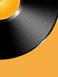 Free Thinking of You Card - Vinyl Texture Design