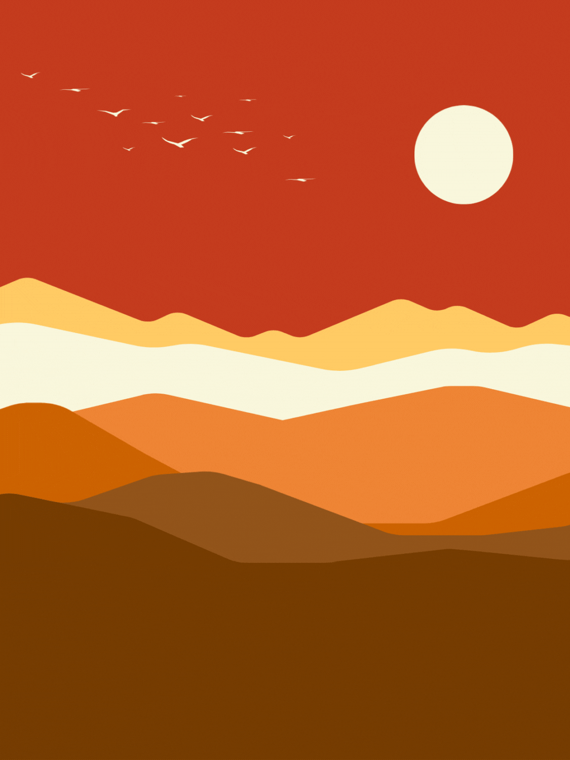 Golden Sunrise New Year