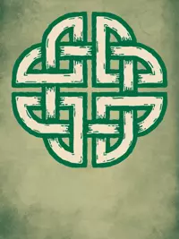 Free St. Patrick's Day Card - Celtic Knot Design