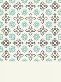 Free Thinking of You Card - Monospace Floral Design