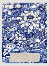 Free Welcome Card - Floral Ceramic Design Online