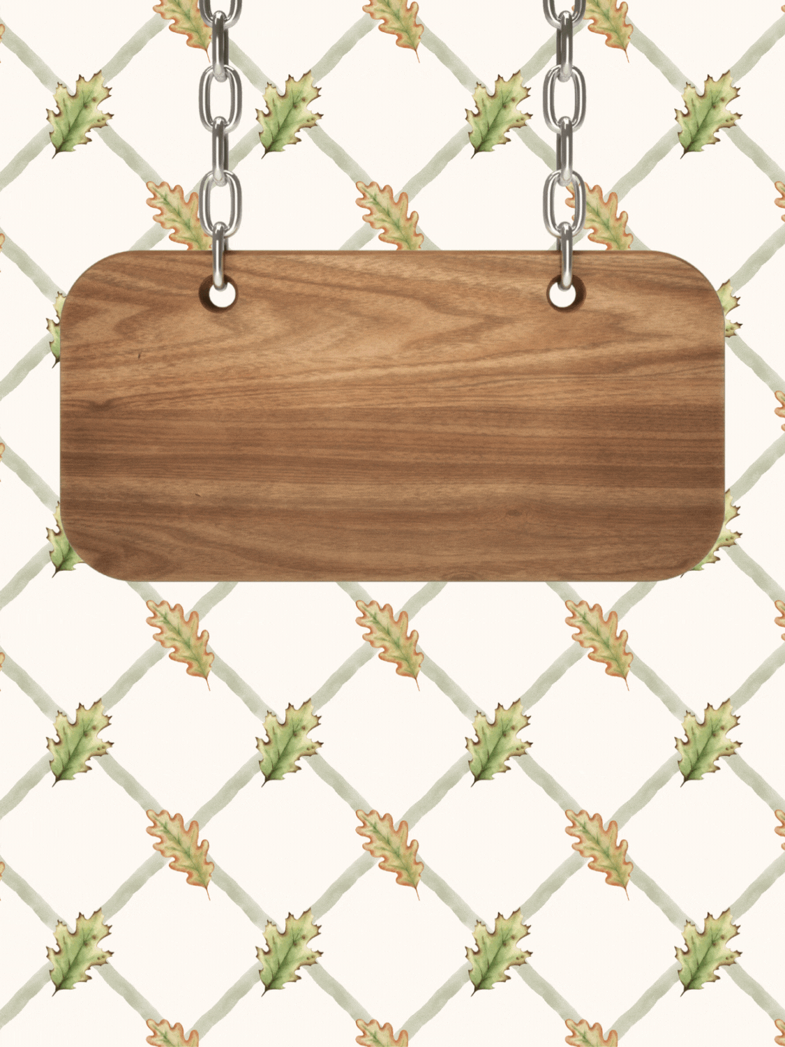 natural Welcome Lattice