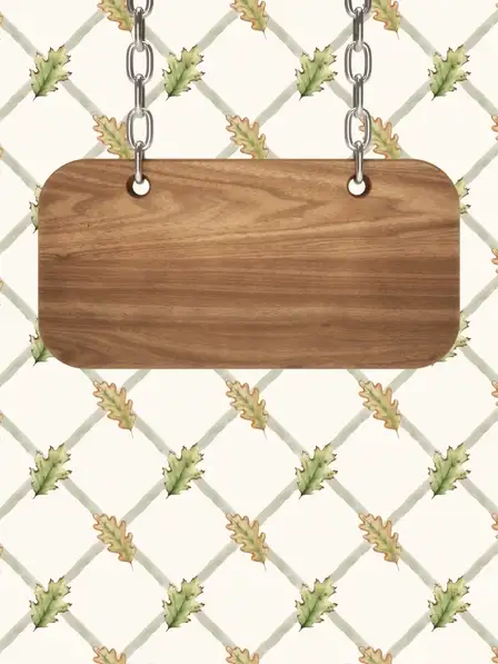 natural Welcome Lattice
