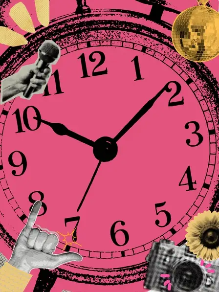 Pop Art New Year Countdown
