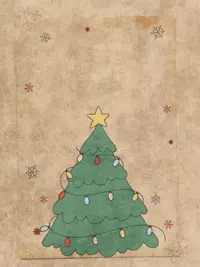 Free Christmas Card - Nordic Noel Design