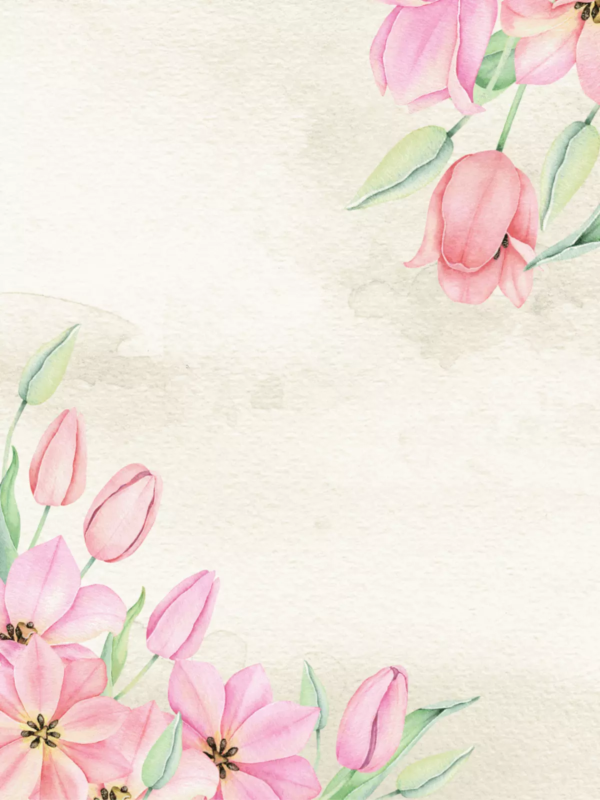 Muted watercolor floral retirement card with desaturated colors, artistic design, gentle farewell message, perfect for sending heartfelt wishes.