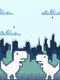 Free Siblings Day Card - Pixel Art Fun!