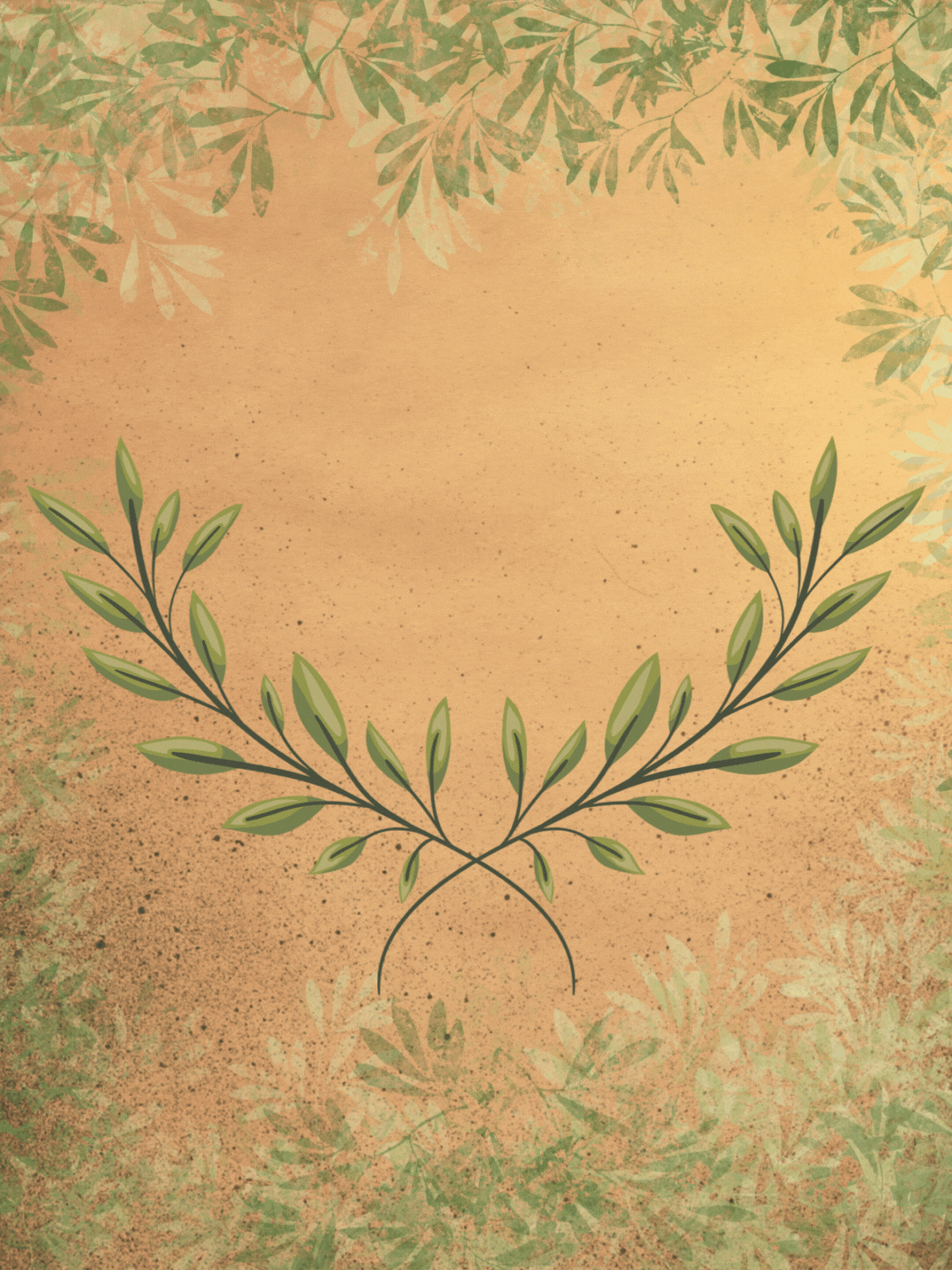 Vintage Laurel Congratulations