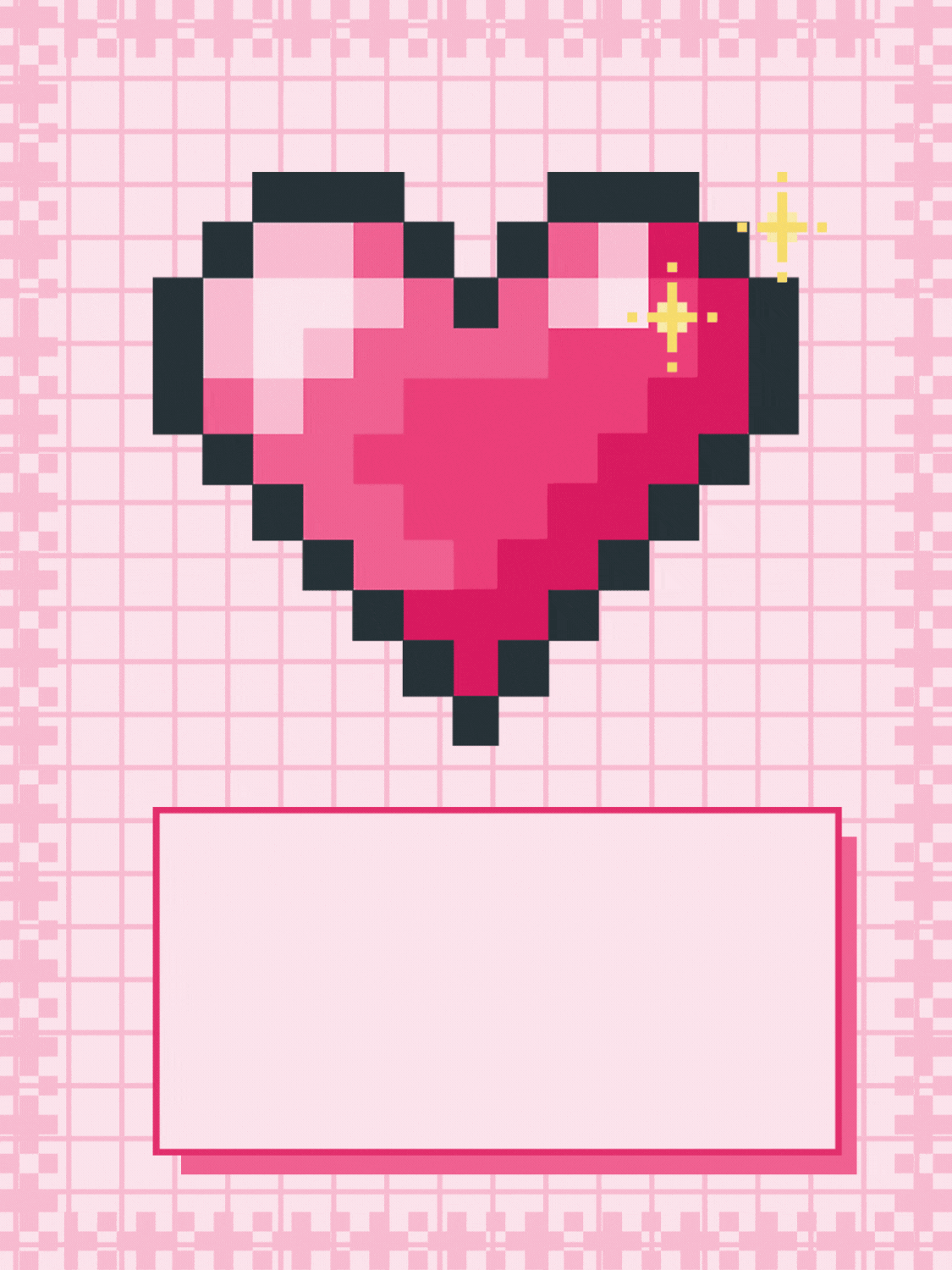Pixel Heart Anniversary