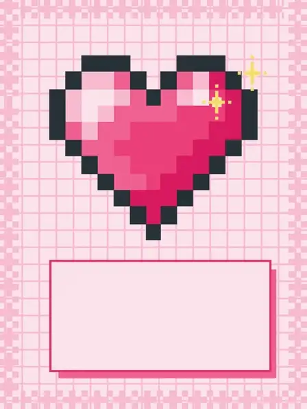 Pixel Heart Anniversary