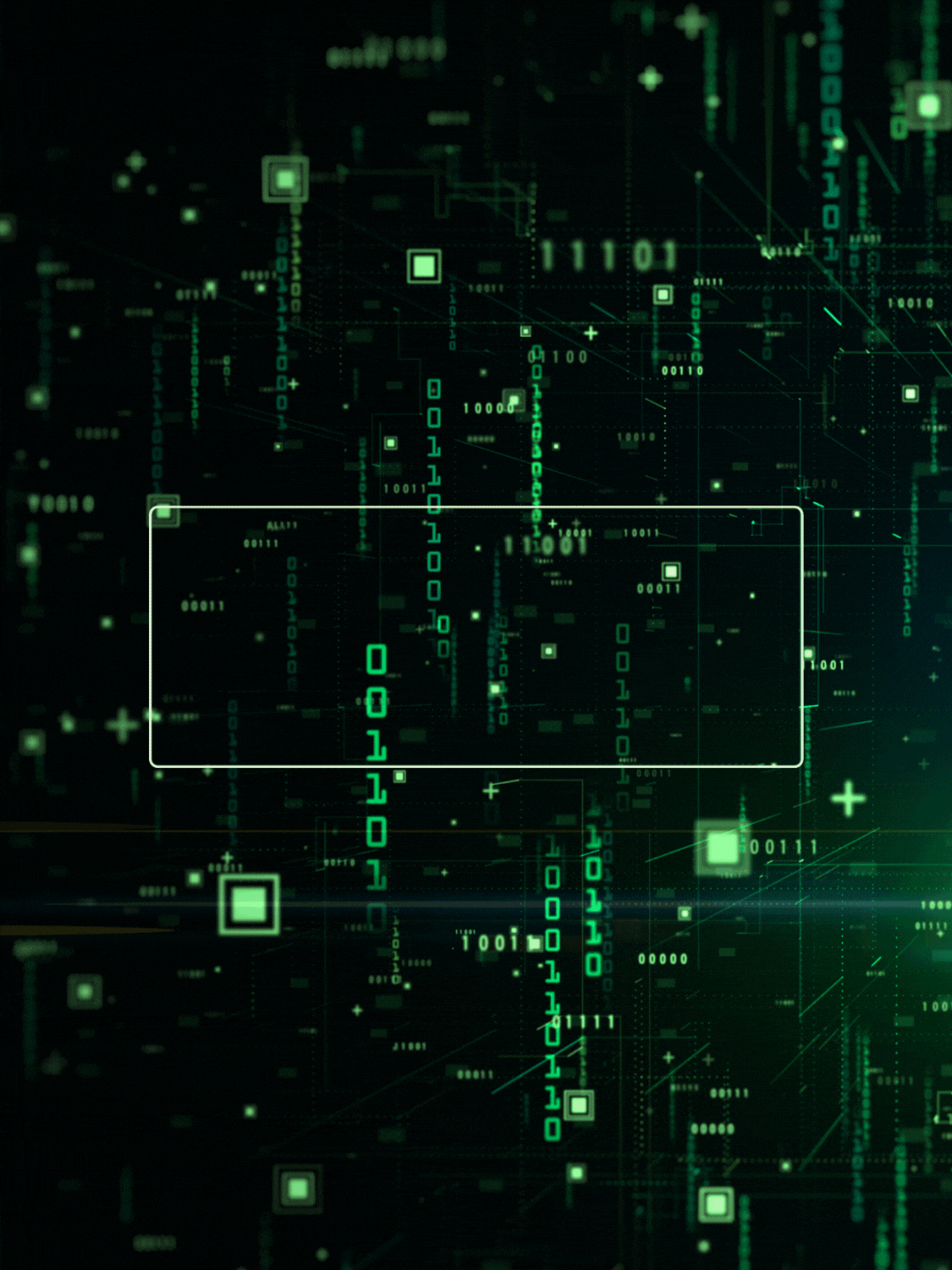 Monospace Merry Matrix