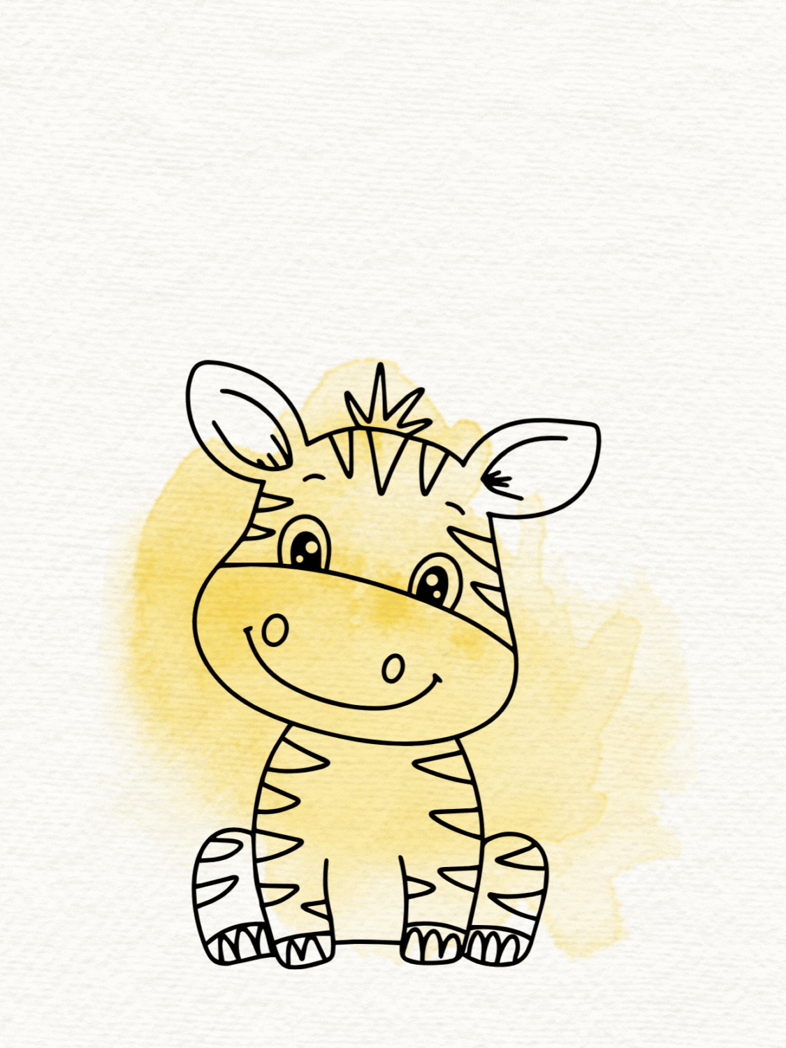 Minimalist Party Animal Birthday