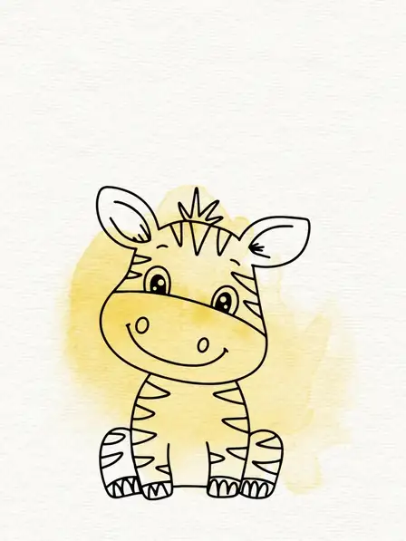 Minimalist Party Animal Birthday