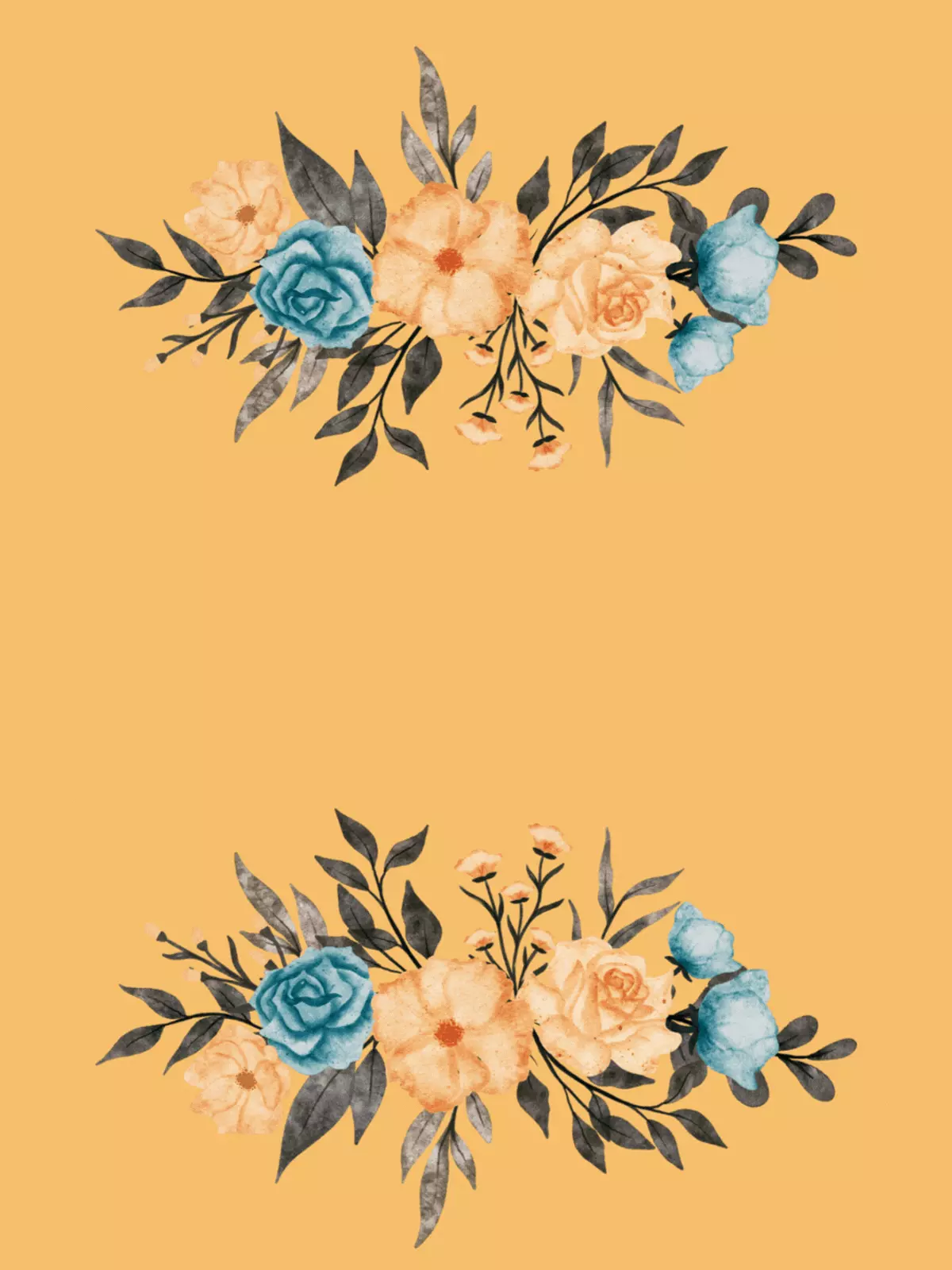 Congratulations card featuring a verdant illustration with analogous colors, symbolizing growth and achievement in a natural style.