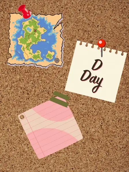 Corkboard Keepsake