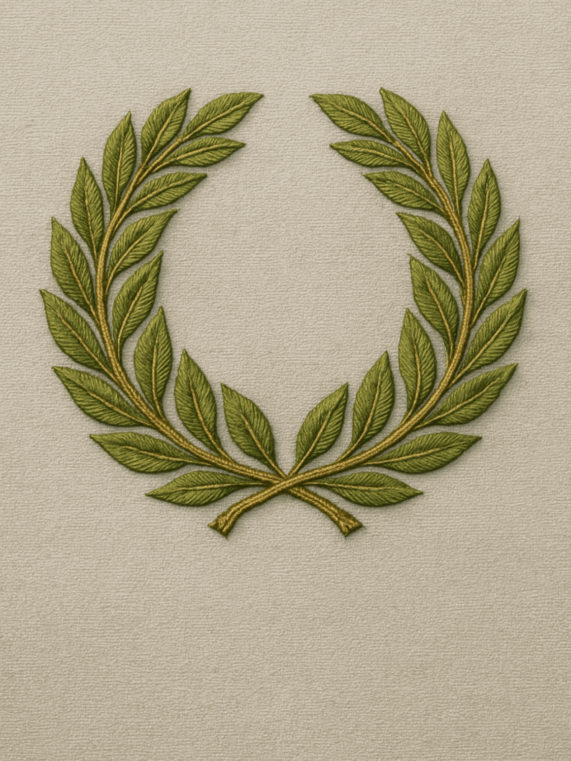Embroidered Laurels
