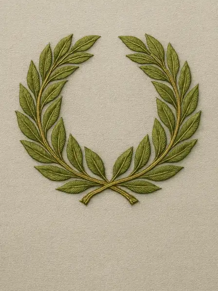 Embroidered Laurels