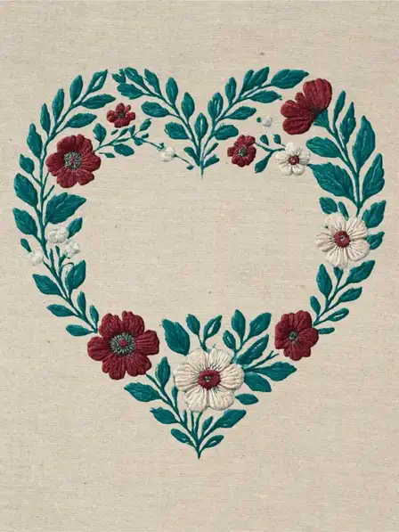 Embroidered Floral