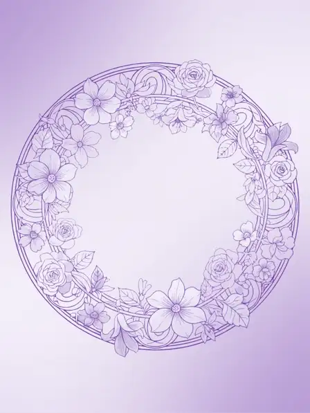 Monochrome Bloom Birthday