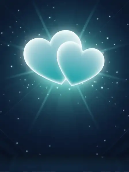 Glowing Hearts Anniversary