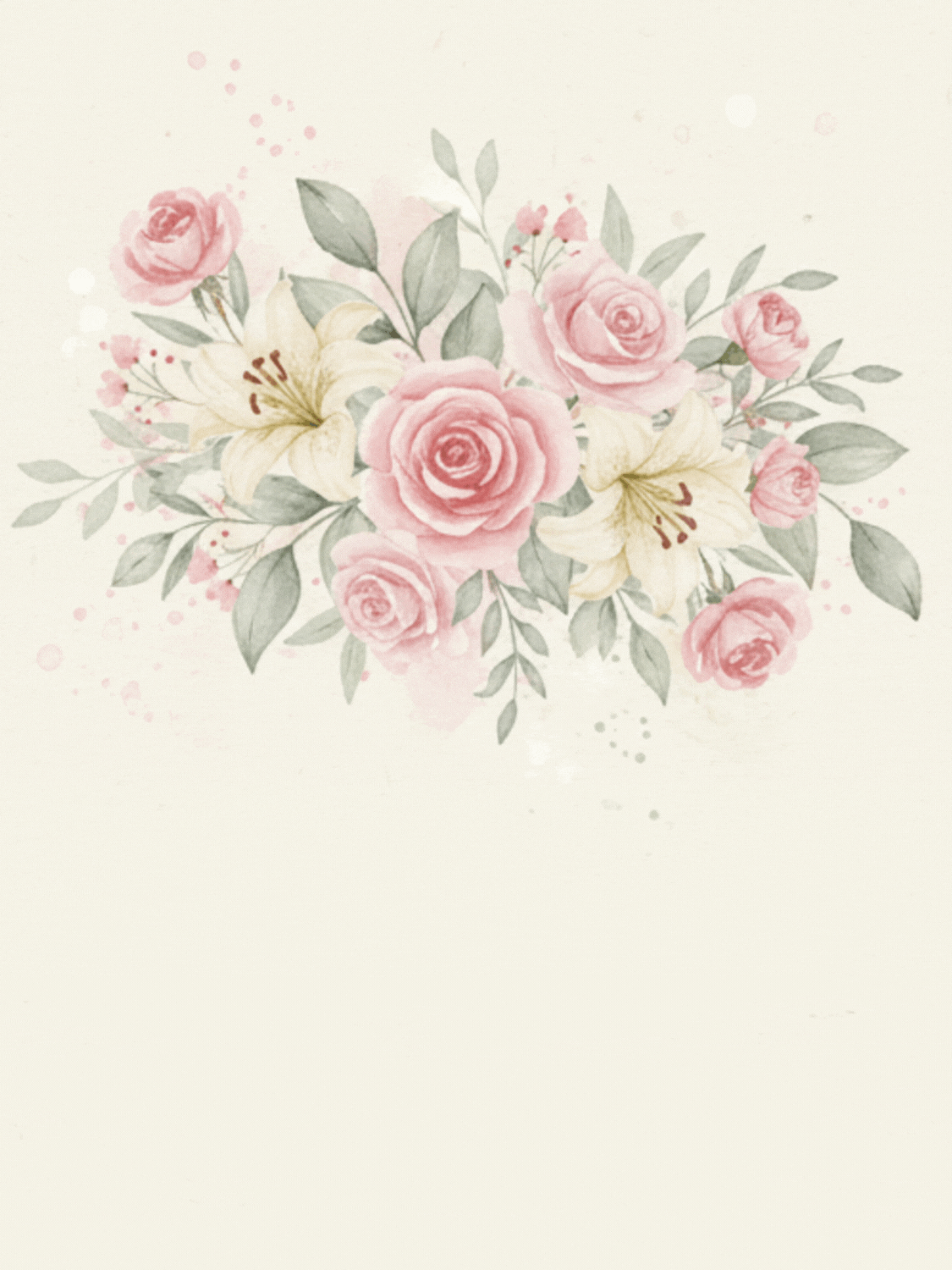 Floral Centerpiece Congrats