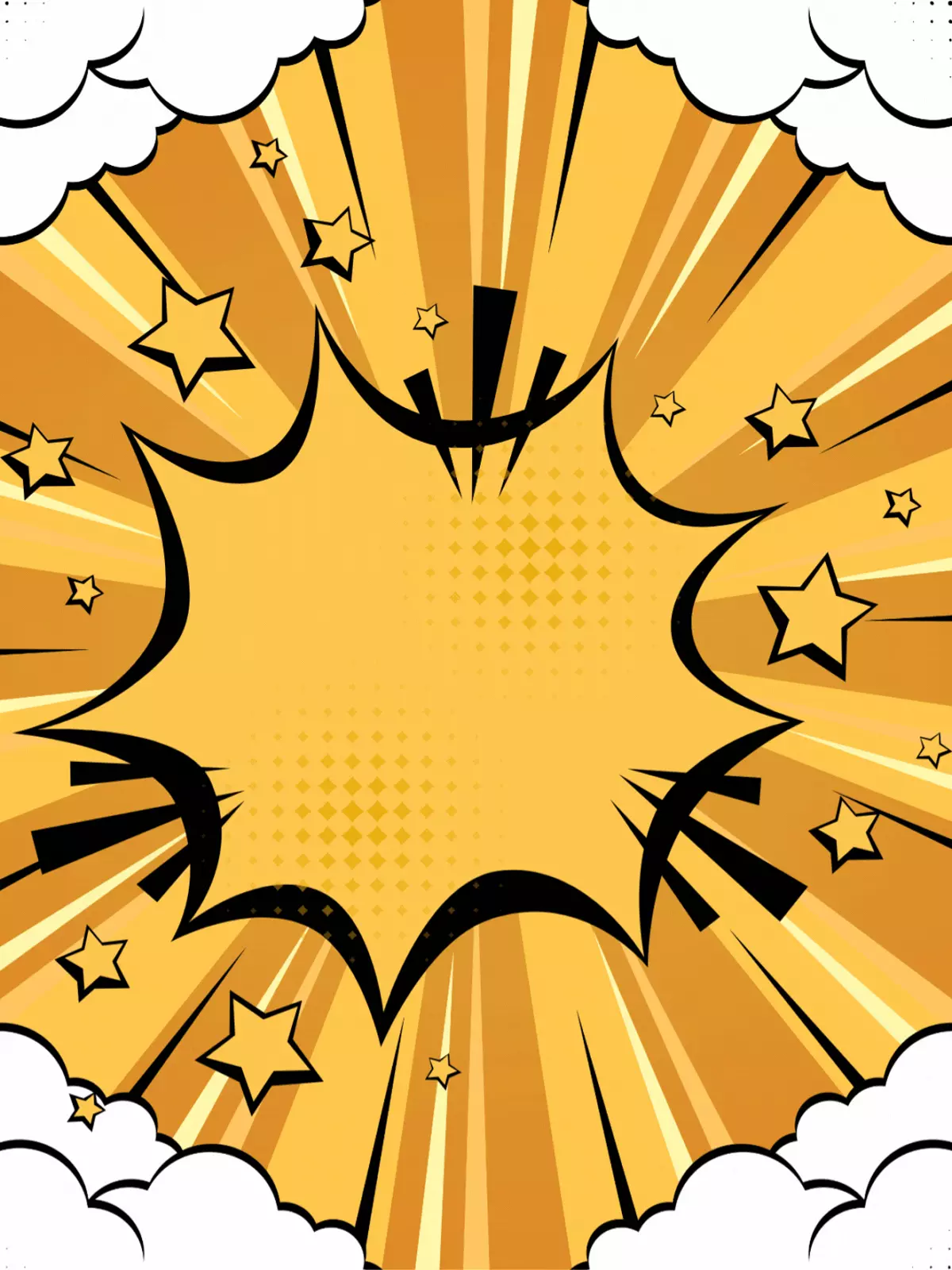 Retro pop art birthday card with bold colors and geometric shapes, a fun and modern design style perfect for sending birthday wishes