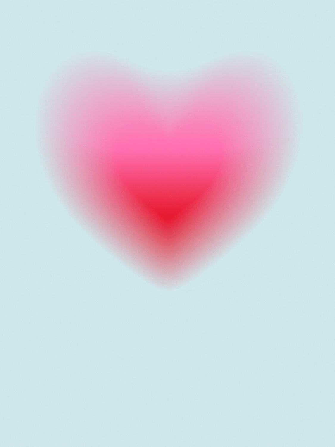 Gradient Heart Valentine