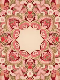 Free Miss You Card - Heartfelt Mandala Design