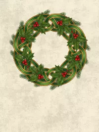 Free Celtic Christmas Card - Winter Wishes Online!