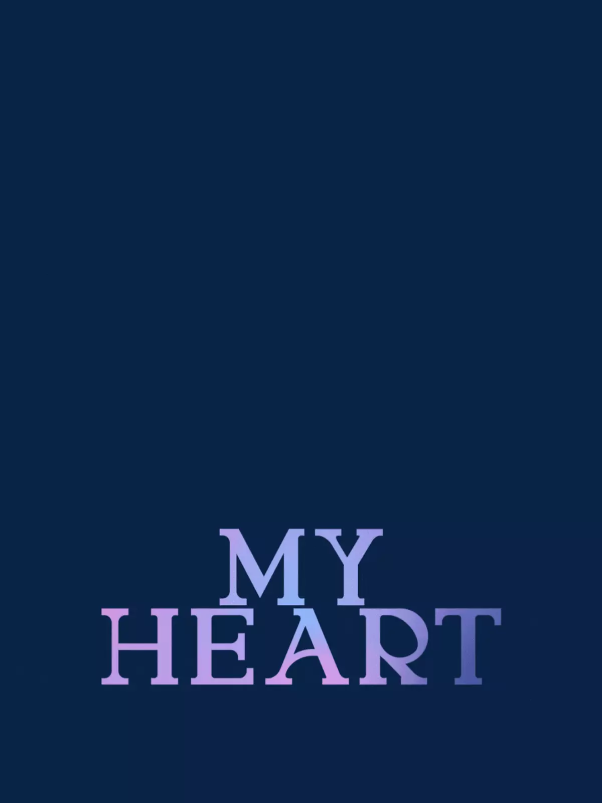 Holographic love card featuring shimmering hearts with a futuristic and ethereal design style, perfect for romantic occasions.