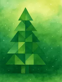 Free Christmas Card - Harmonious Holiday Greetings