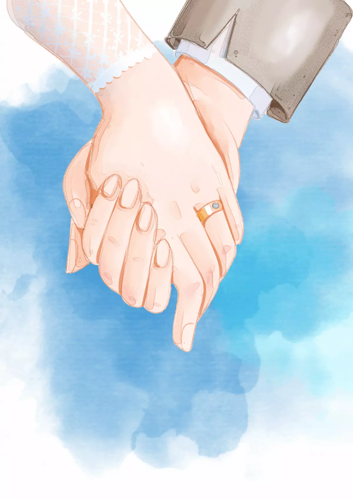 Textured friendship card with layered patterns, modern design style, warm colors, perfect for celebrating friendship with friends and colleagues