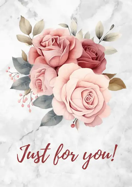 Marbleized Blooms