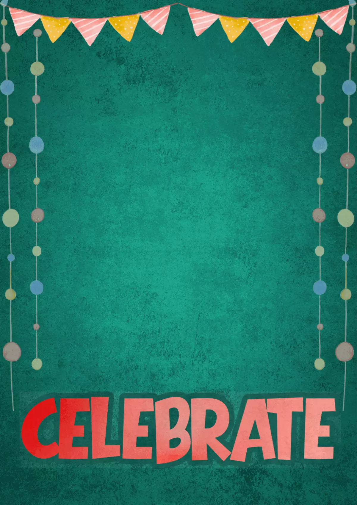 Colorful vector birthday card featuring a party scene with balloons, confetti, and a modern design, perfect for birthday celebrations