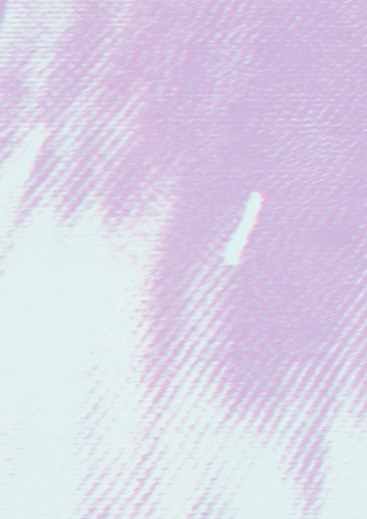 Glitch Bloom get well card, watercolor floral design with glitch art effect, modern and unique sympathy card for friends and colleagues