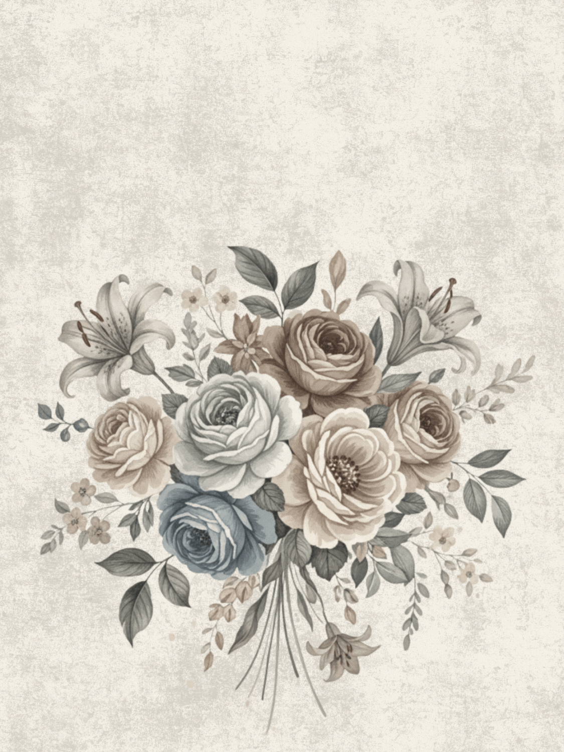 Vintage Floral Congratulations