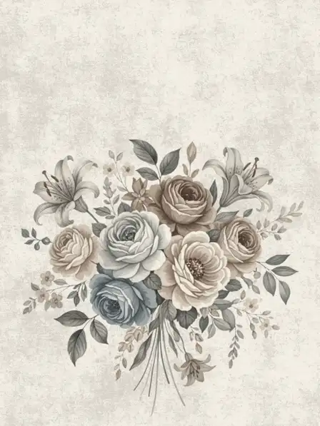 Vintage Floral Congratulations