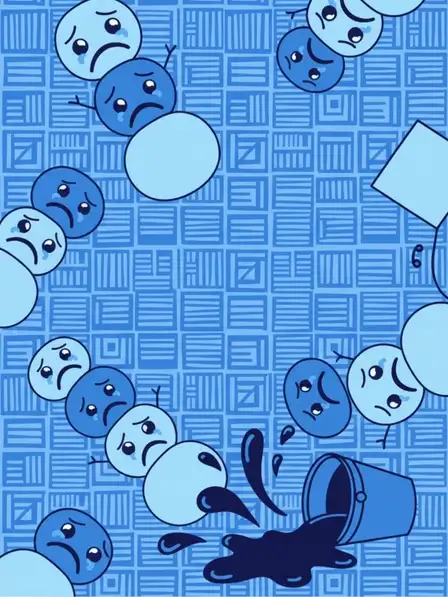 Blue Christmas Boo-Boo