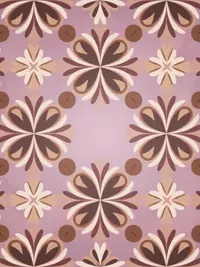 Free Anniversary Card - Retro Floral Design Online