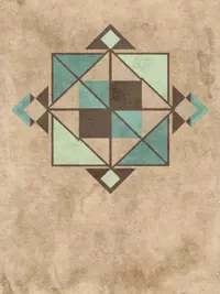 Free Thinking of You Card - Calming Geo Design