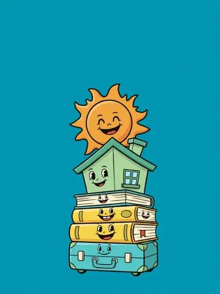 Vertical Stack of Smiles