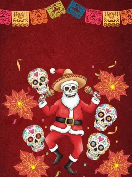 Mexican Fiesta Feliz Navidad